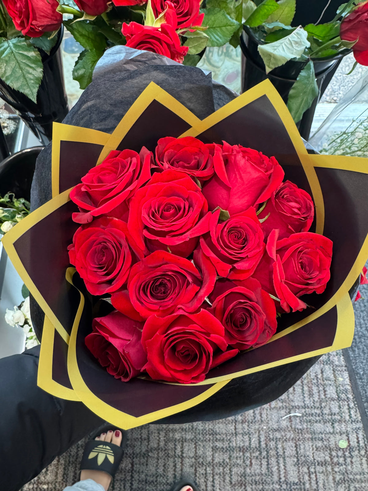 12 Red Roses Bouquet