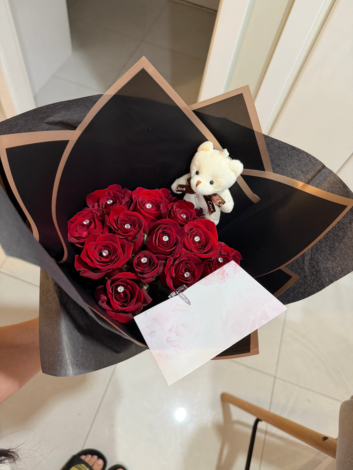 12 Red Roses Bouquet