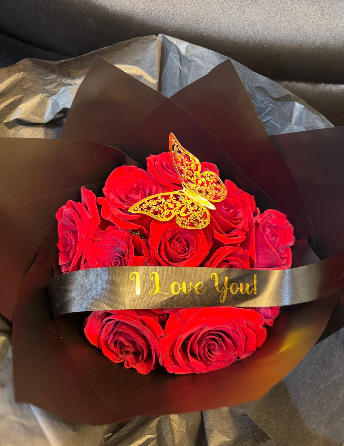 12 Red Roses Bouquet
