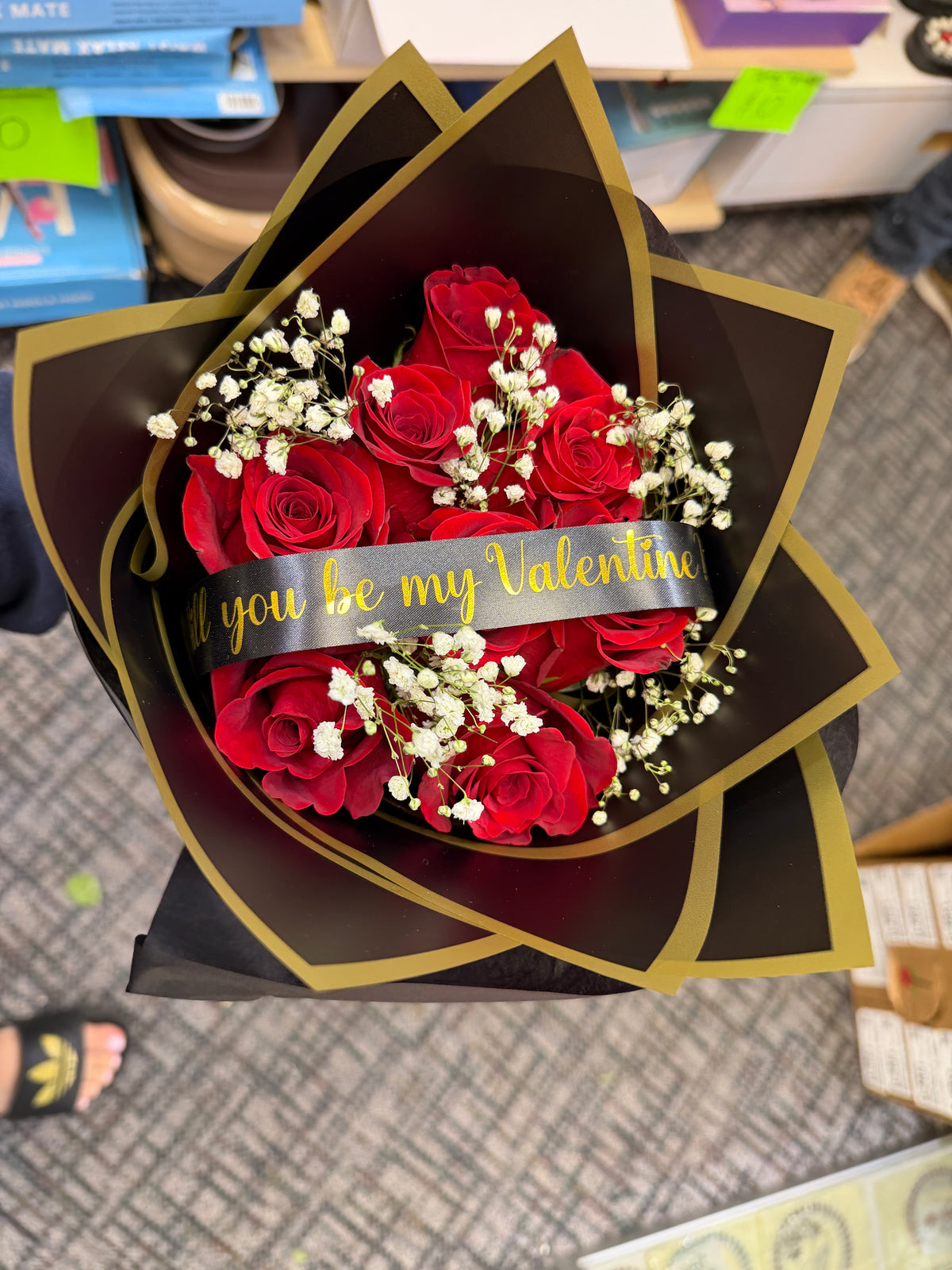 12 Red Roses Bouquet