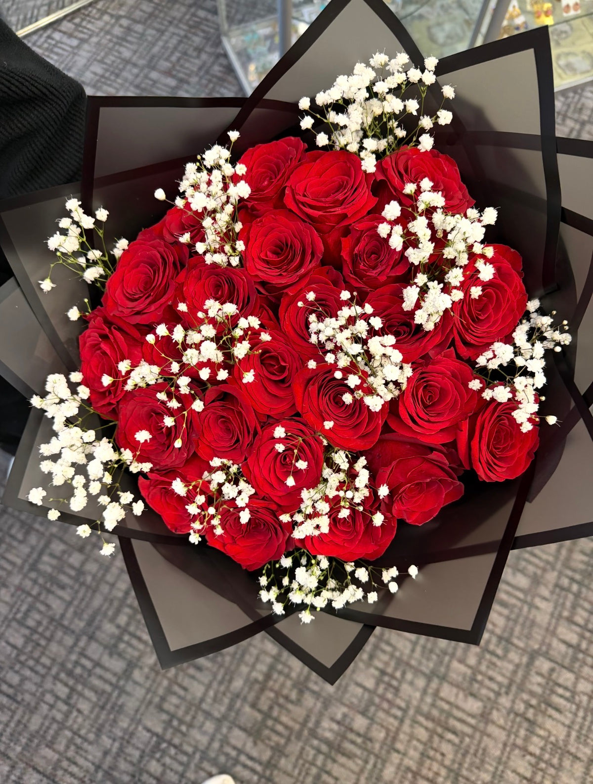 24 Red Roses Bouquet in Surrey | Luxury Rose Gift